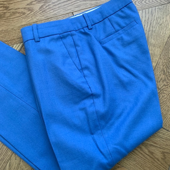 J.Crew Cafe Capri Size 2 100% Wool Pants - Picture 2 of 8